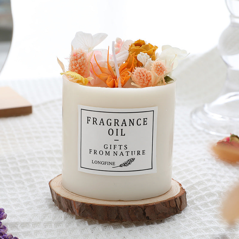 CosyCandle™ – Bougie florale d’ambiance cocooning