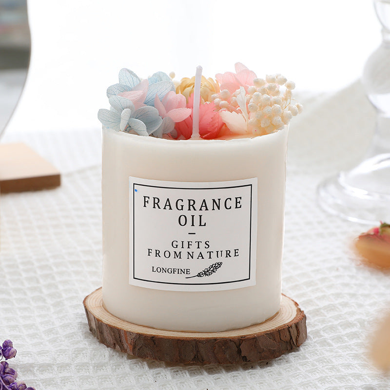 CosyCandle™ – Bougie florale d’ambiance cocooning