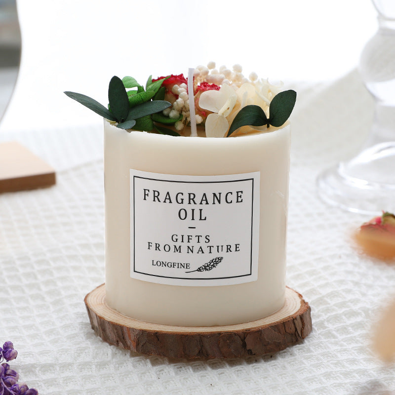 CosyCandle™ – Bougie florale d’ambiance cocooning